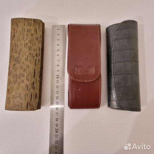 Футляр для очков кожаный очки