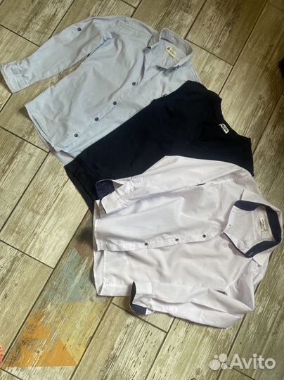Рубашка для мальчика 134 140