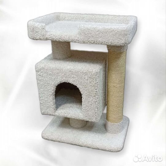 Когтеточка домик для кошки новый