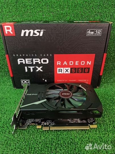 Видеокарта rx550