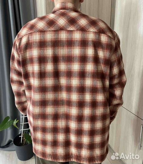 Куртка рубашка в клетку