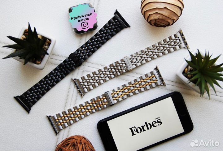 Ремешок для Apple Watch (стальной браслет)