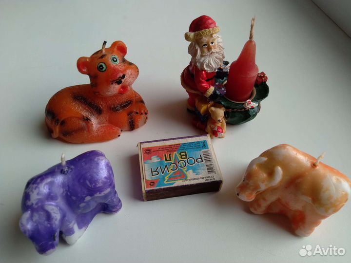 Новые новогодние свечи. Цена за все