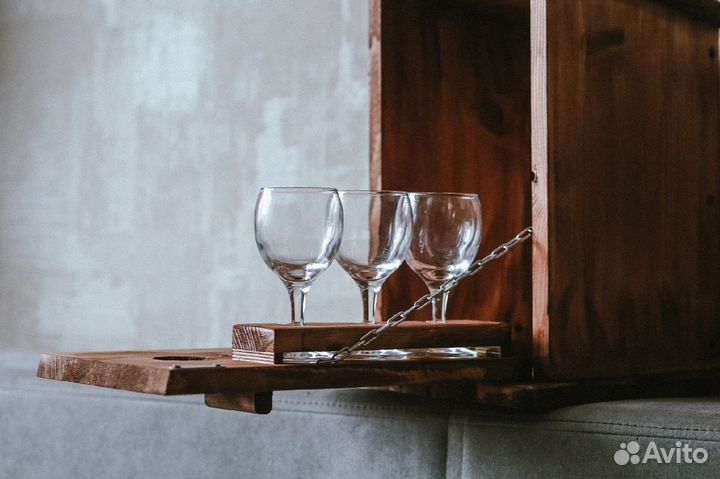 Мини бар из дерева