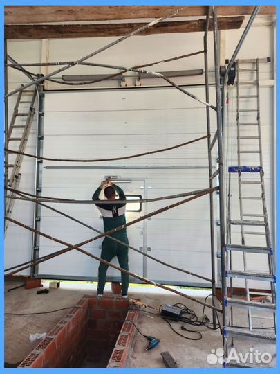 Автоматические гаражные секционные ворота