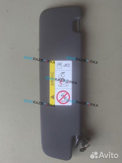 Солнцезащитный козырек левый Porsche Taycan 2023