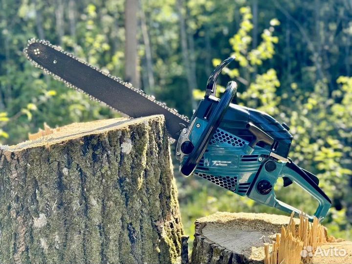 Makita бензиновая пила шина 45см