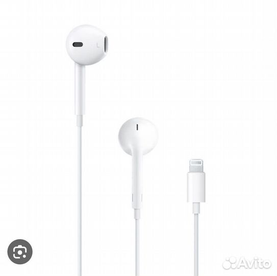 Наушиники earpods lighting