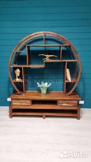 Стеллаж.Этажерка.Полка.Винтаж.Дерево.Массив.Антик