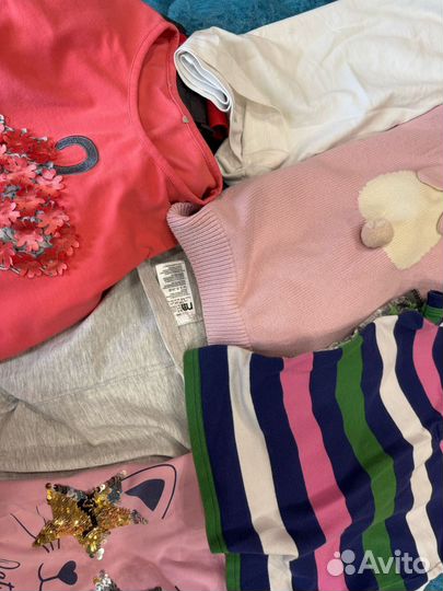 Детские вещи пакетом на девочку 128 134