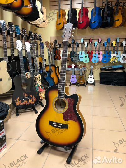 Акустическая гитара Jonson&Co E4011C SB