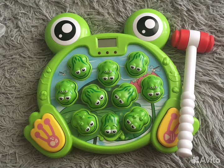 Развивающие игрушка, поймай лягушку