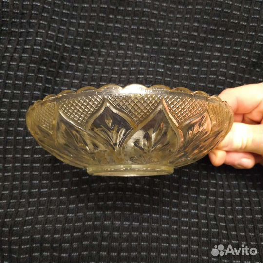 Салатники (СССР; стекло, хрусталь)