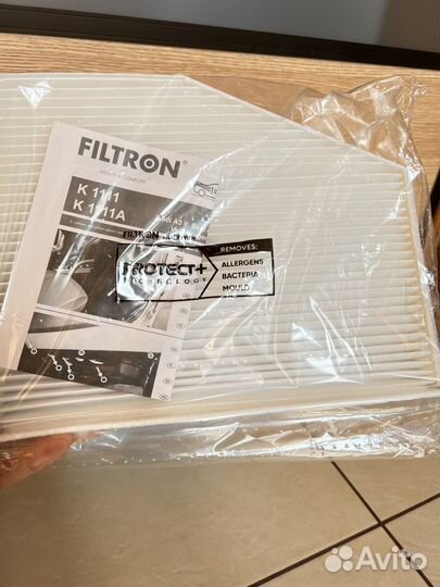 Фильтр салонный автомобильный filtron K1111 новый