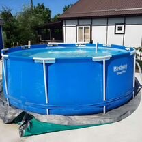 Каркасный бассейн 305 на 100 см с фильтр-насосом
