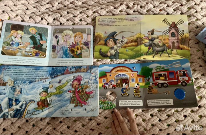 Книги детские, книги-паззлы