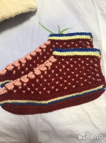 Шерстяные носки женские и мужские