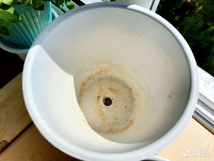 Горшок цветочный керамический