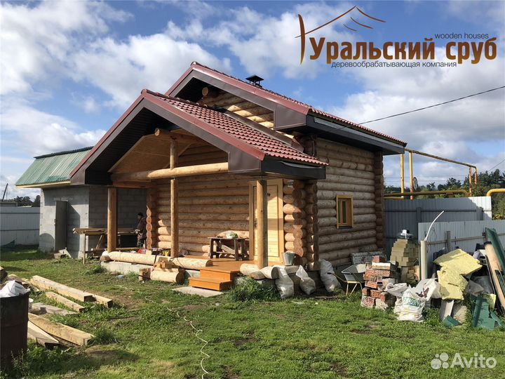 Срубы ручная рубка