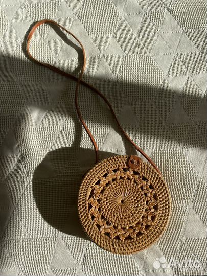 Балийска сумка плетенная