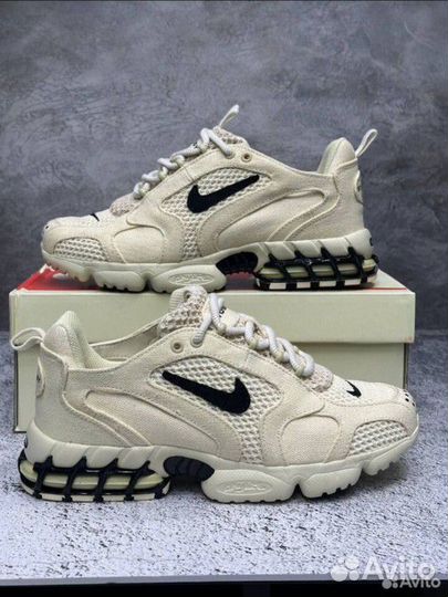 Кроссовки Nike Air ZM Spiridon CG 2/ Stussy. Люкс