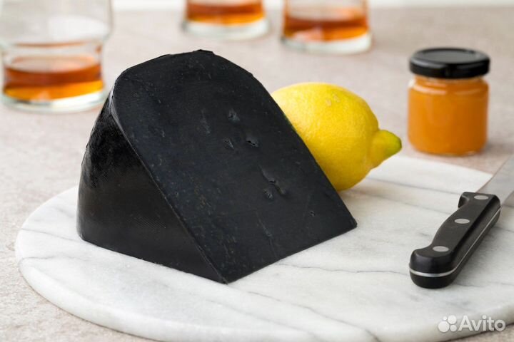 Сыр черный лемон. Black lemon basiron