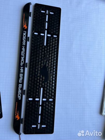 Рамка для номеров с LED подсветкой