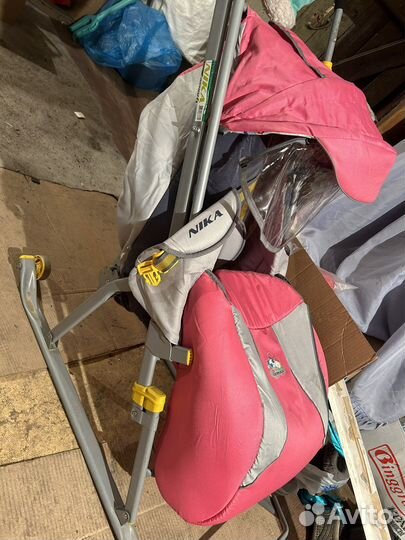 Коляска санки