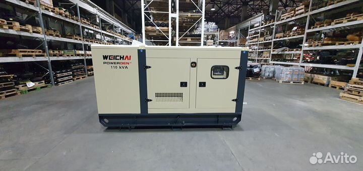 Дизельный генератор Weichai WPG110 80 кВт