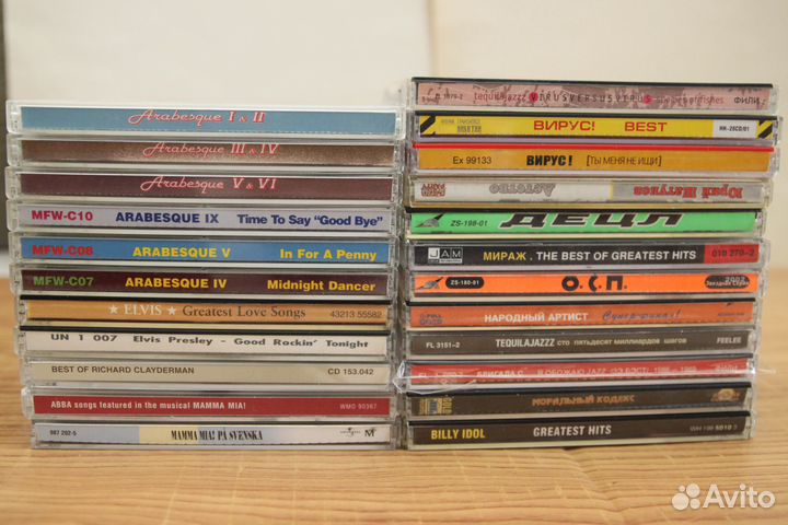 Audio CD 90-х и 2000-х