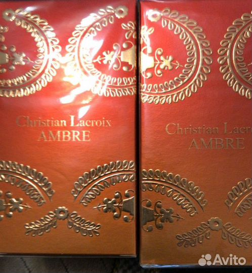 Christian Lacroix Ambre и другие духи Avon