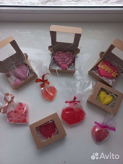 Мыло ручной работы + красивая упаковка