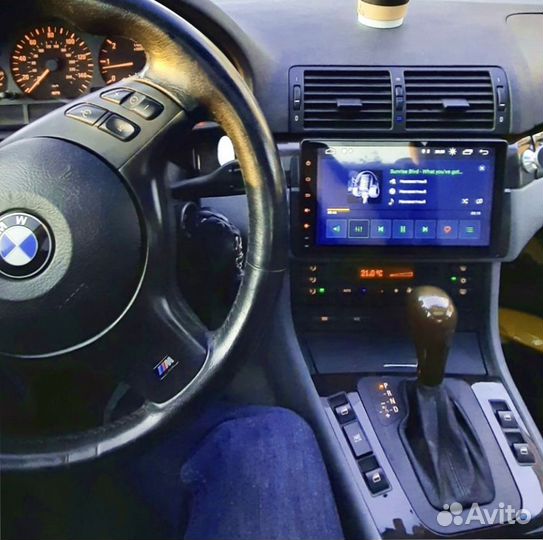 Магнитола + Камера BMW 3 E46