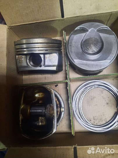 Поршня двс ep6 cитроен миникупер пежо