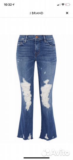 Джинсы укорочённые J Brand
