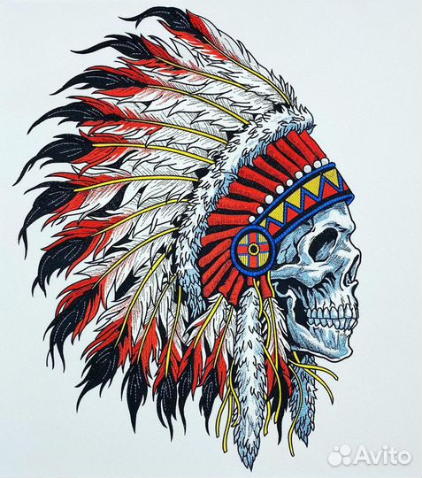 Машинная вышивка на всех видах ткани и коже