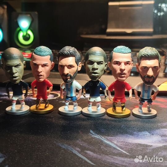 Фигурка Месси, Мбаппе и Роналду