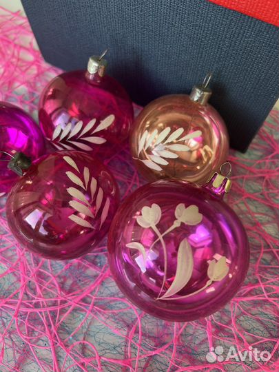 Елочные игрушки СССР