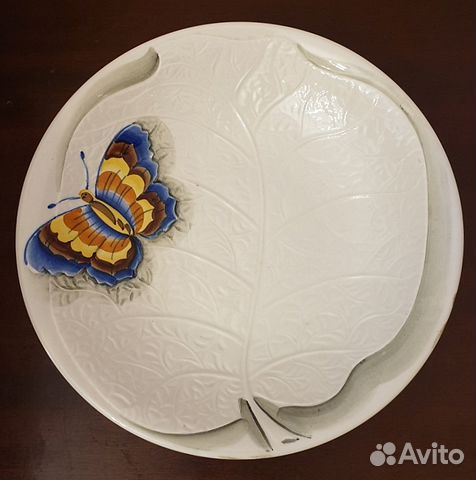 Блюдо бабочка Конаково