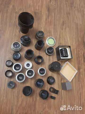 Фотообьективы пакетом