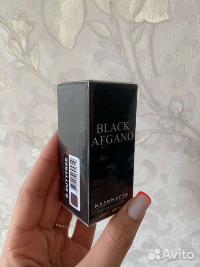 Духи black afgano тестер оэа