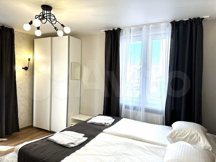 2-к. квартира, 46,5 м², 2/16 эт.