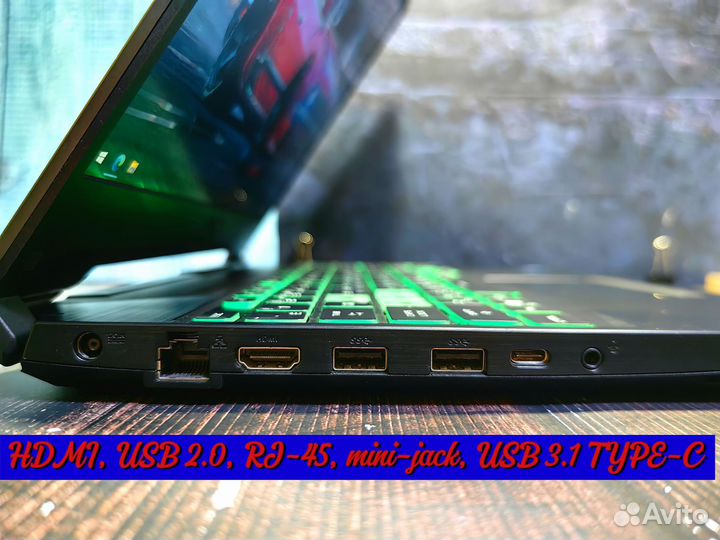 Ноутбук игровой Asus Tuf i5 / RTX 3050