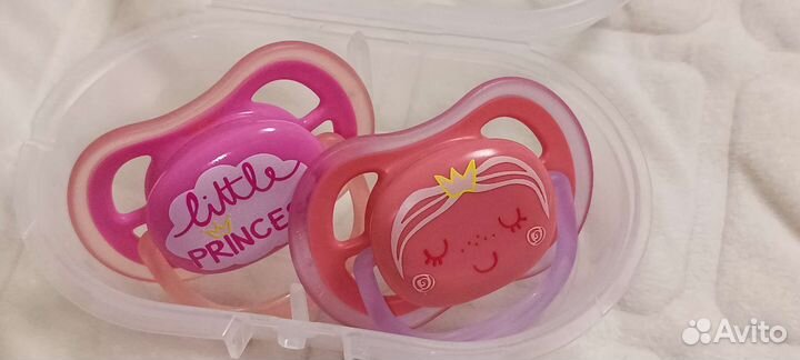 Соска пустышка avent 6-18 курносик цена за всё