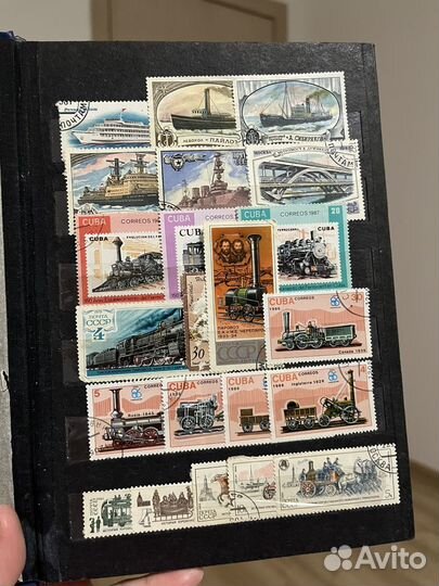 Альбом с почтовыми марками СССР
