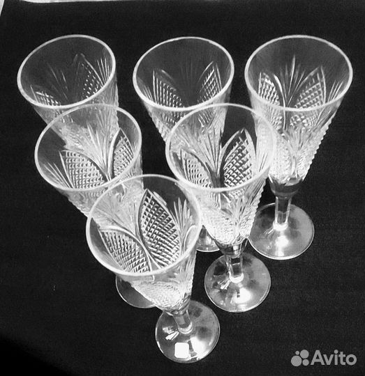 Хрустальная посуда СССР