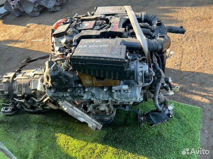 Двигатель lexus LS600HL UVF46 2urfse из Японии