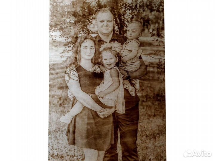 Выжигание портретов на дереве