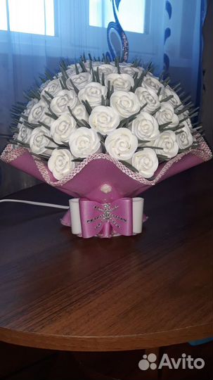 Светильник настольный ручной работы