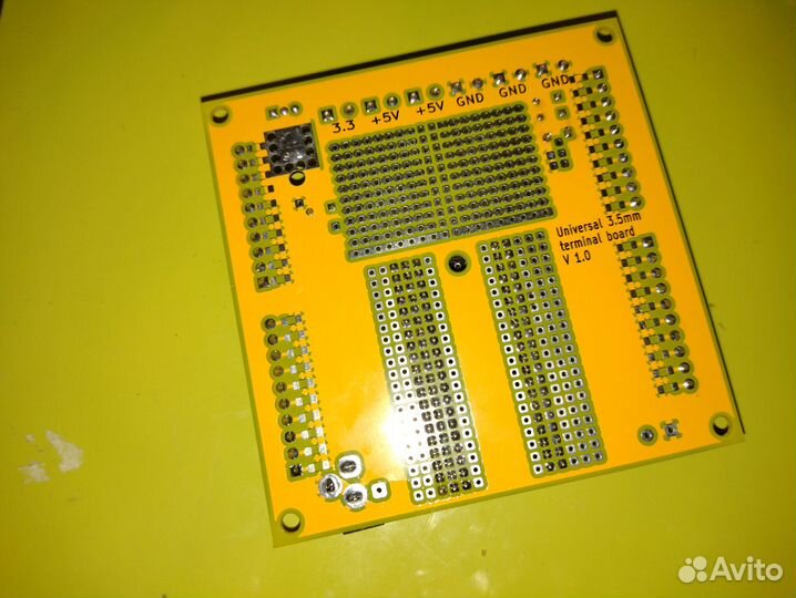 Плата универсальная для RP2040/ESP/Nano с клеммами